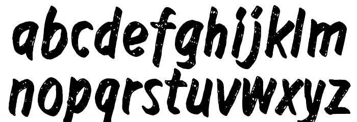 Right to remain silent Font LOWERCASE