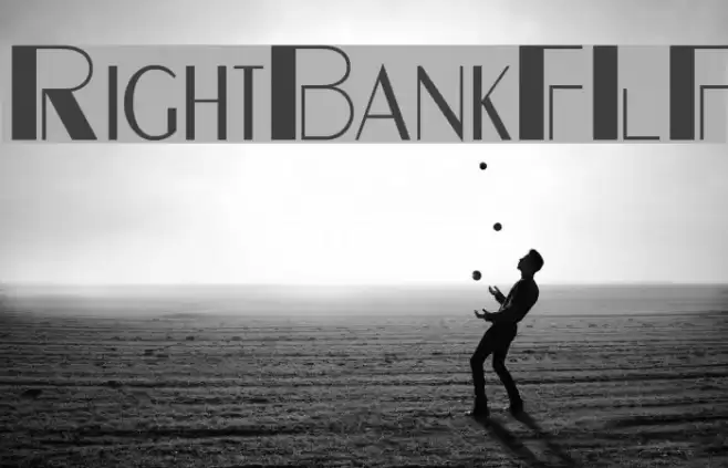 RightBankFLF Schriftart examples