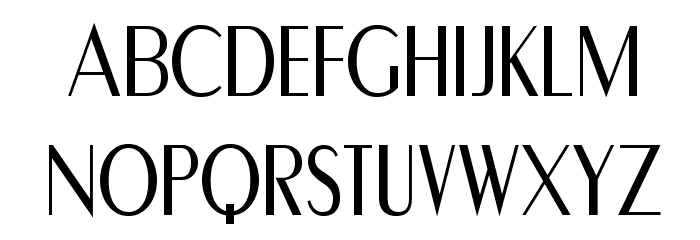 RightBankFLF Schriftart Kleinbuchstaben