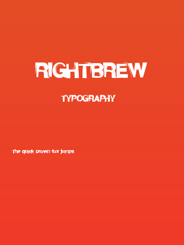 RightBrew Poster