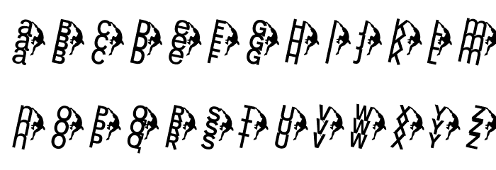 RightClimbers Font LOWERCASE
