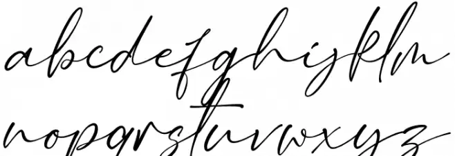 RightHere 字体 小写