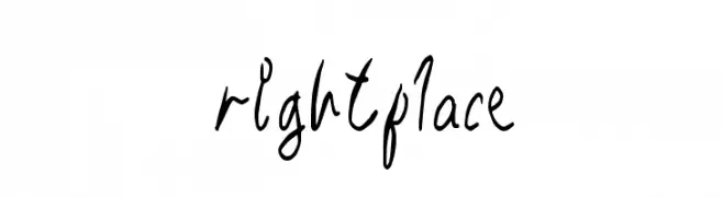 RightPlace  नि: शुल्क फ़ॉन्ट्स डाउनलोड