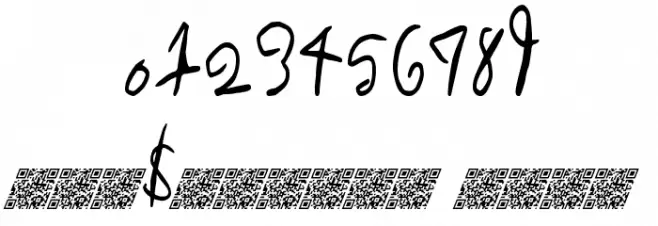 RightPlace Font OTHER CHARS