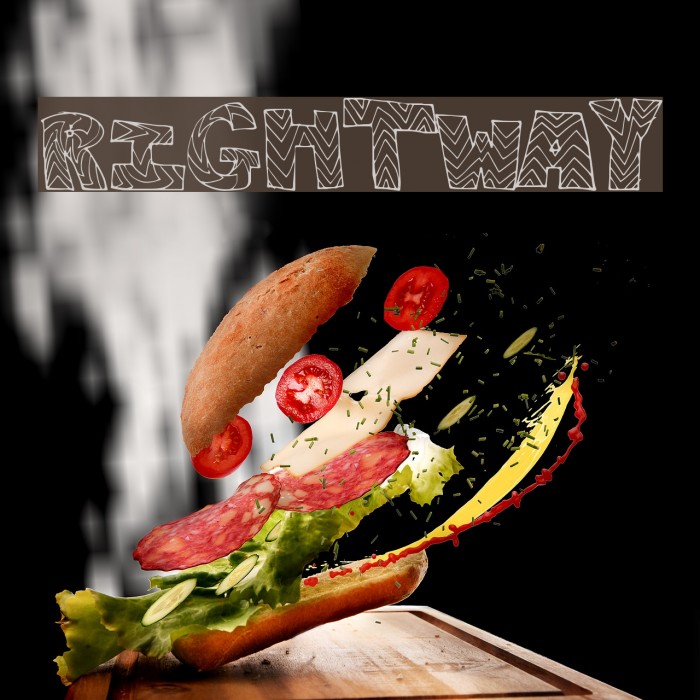 RightWay Font examples