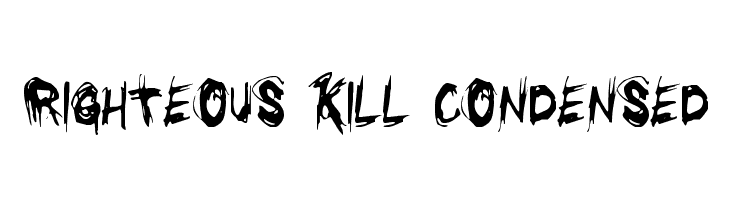 Righteous Kill Condensed  لخطوط تنزيل