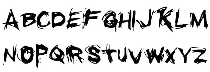 Righteous Kill Font LOWERCASE