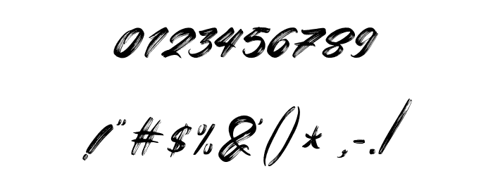 RightsideFreePersonalUse Font OTHER CHARS