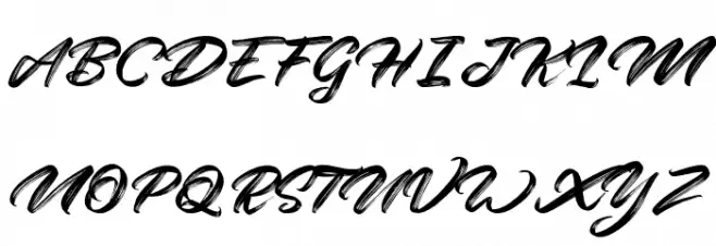 RightsideFreePersonalUse 字体 大写