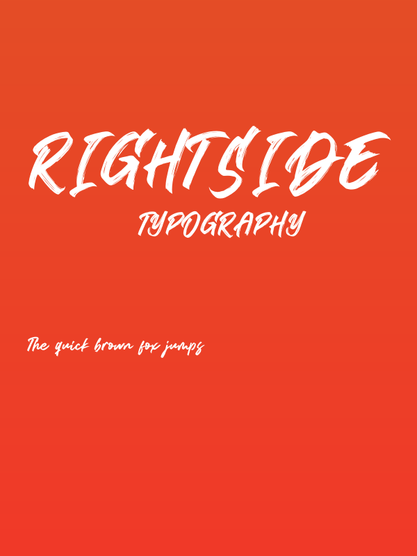 Rightside Poster
