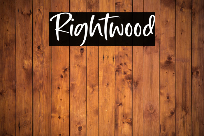 Rightwood Example 1