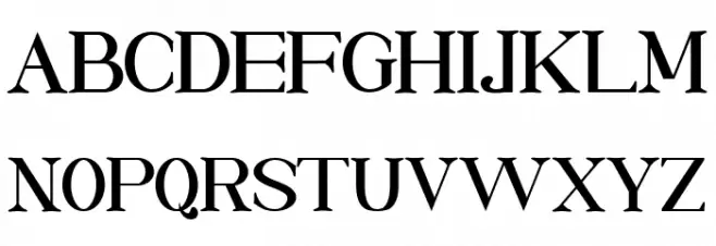 Riglia フォント 大文字