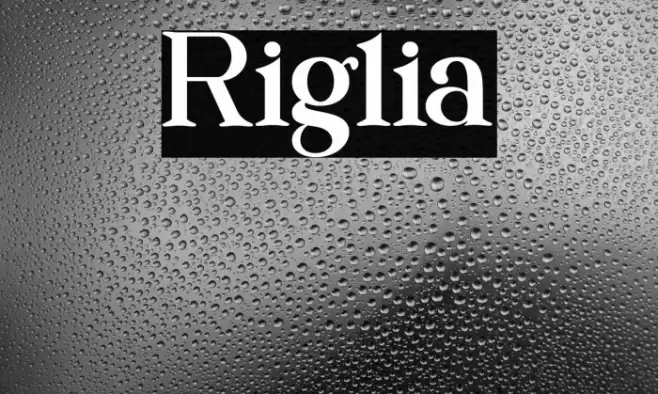 Riglia Font examples