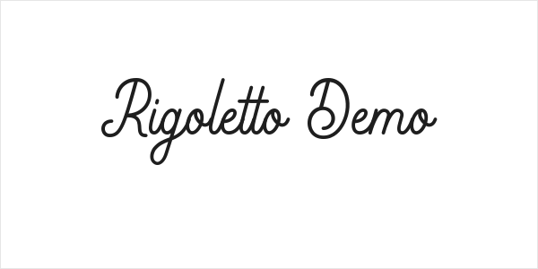 Rigoletto Demo Logo