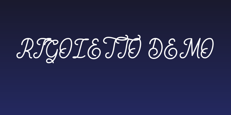 Rigoletto Demo Social Header