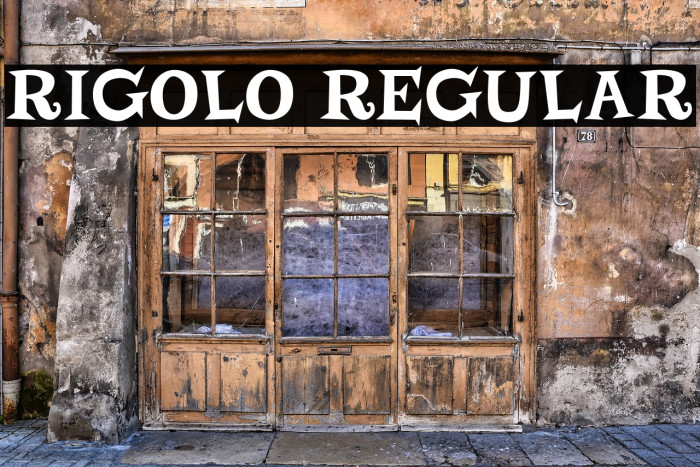 Rigolo Regular Example 2