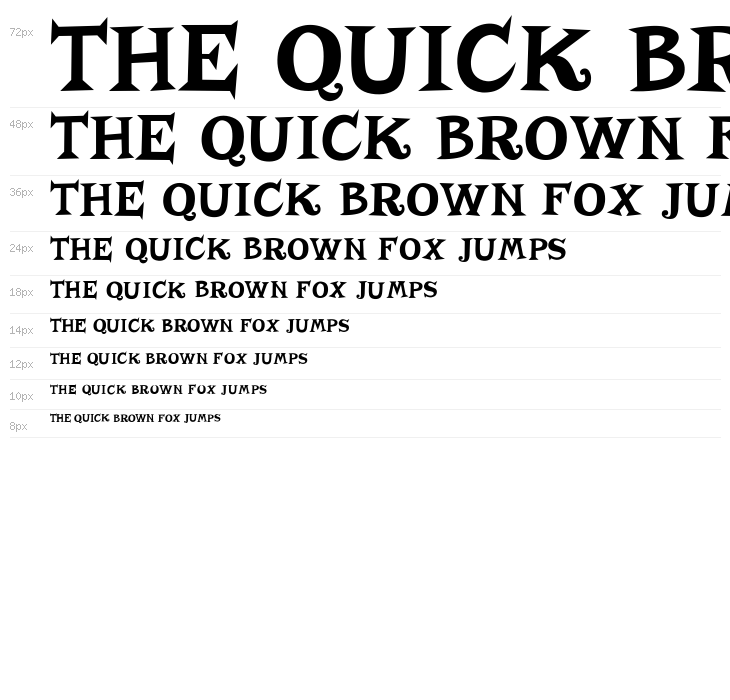 Rigolo Regular Waterfall