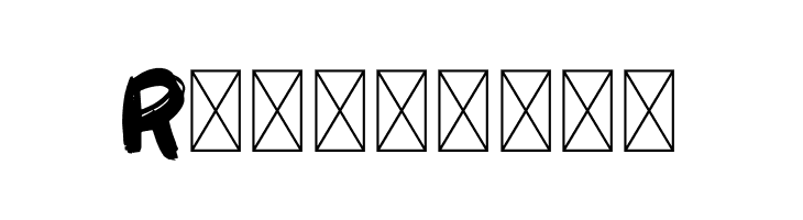 Rikabrush  免费字体下载