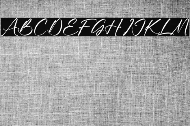 Rikamell Origami फ़ॉन्ट examples