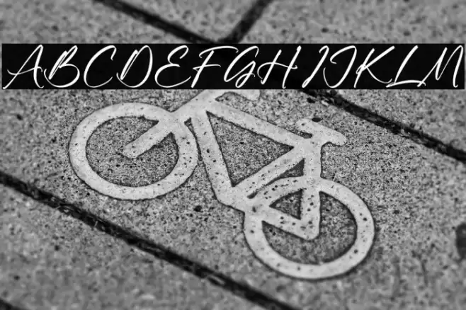 Rikamell Origami फ़ॉन्ट examples