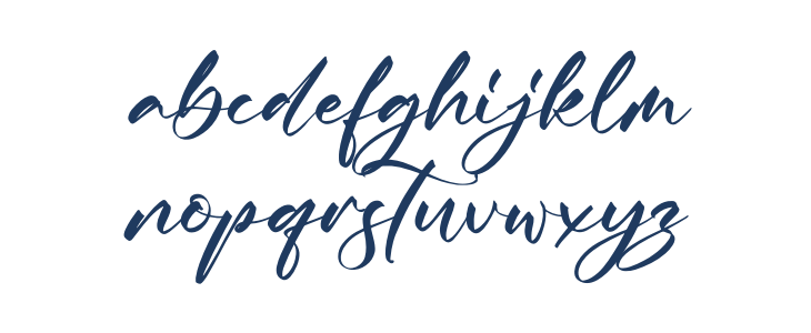 Rikamell Origami Lowercase