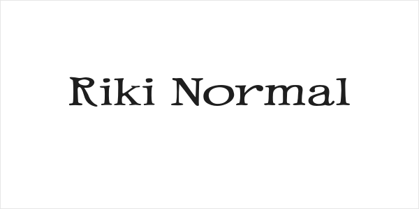 Riki Normal Logo