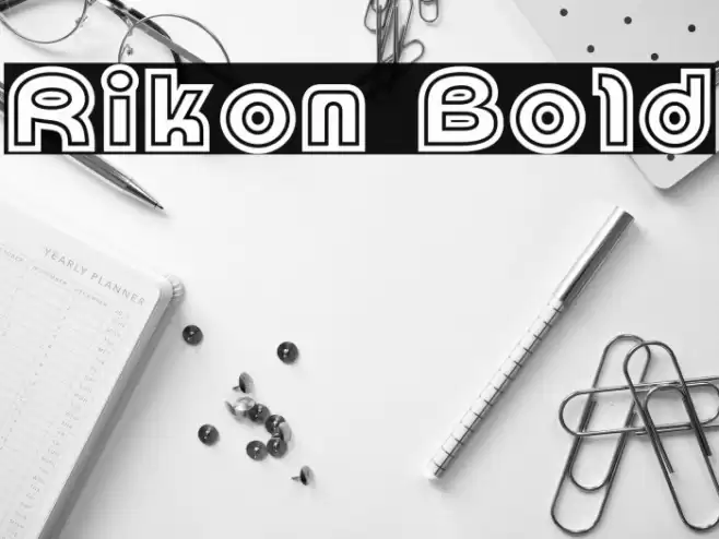 Rikon Bold Fuentes examples