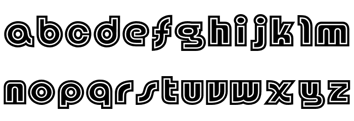 Rikon Bold フォント 小文字