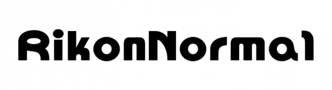 Rikon Normal  Frei Schriftart Herunterladen