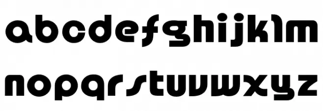 Rikon Normal Schriftart Kleinbuchstaben