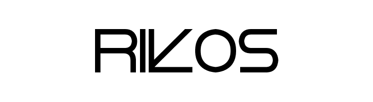 Rikos  フリーフォントのダウンロード