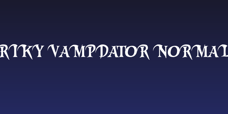Riky Vampdator Normal Social Header
