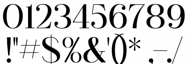 Riley Frost Regular Font OTHER CHARS