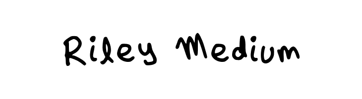 Riley Medium  Frei Schriftart Herunterladen