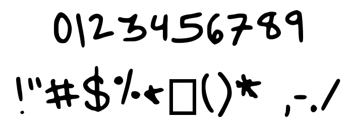 Riley Medium Font OTHER CHARS