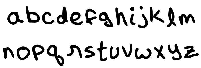 Riley Medium Font LOWERCASE