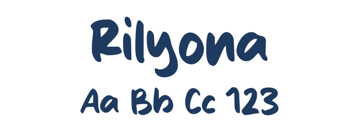 Rilyona Font Preview