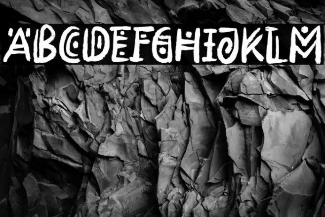 Rimba Andalas Font examples