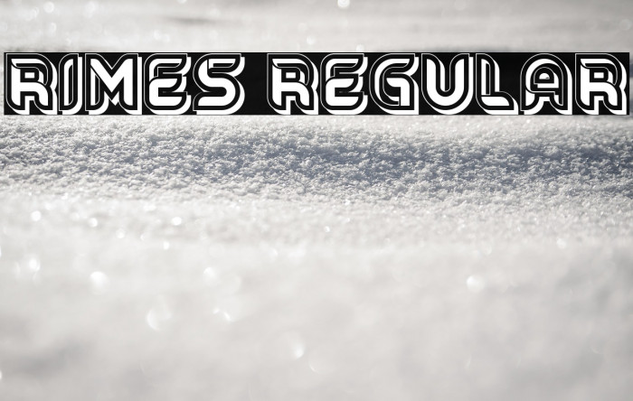 Rimes Regular Example 3