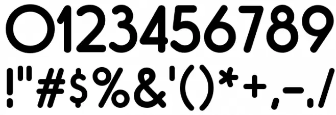 RimouskiSb-Regular Font OTHER CHARS