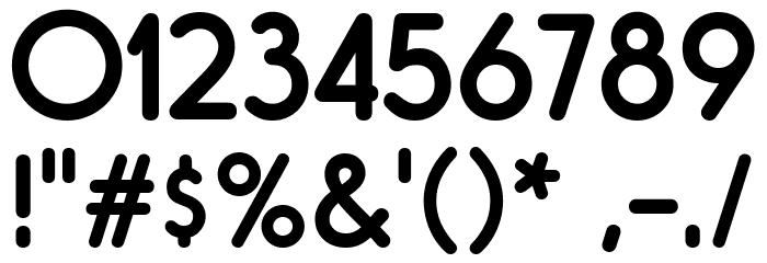 RimouskiSb-Regular Font OTHER CHARS
