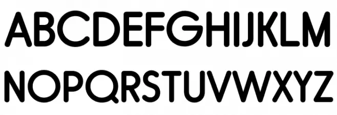 RimouskiSb-Regular Schriftart Groß