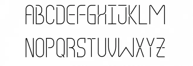 Rimpaun Font Litere mari
