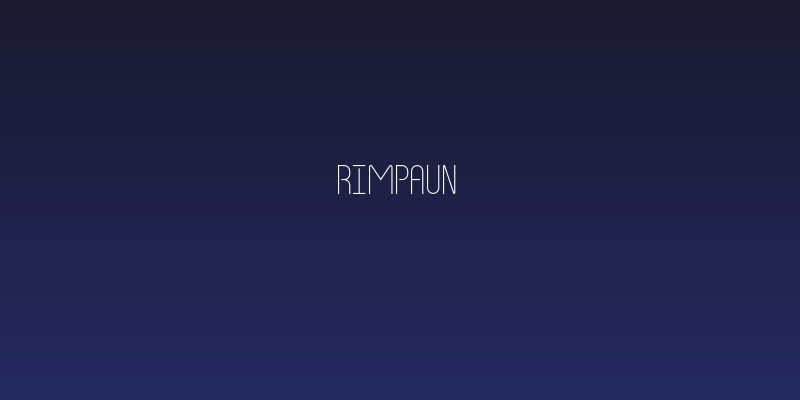 Rimpaun Social Header