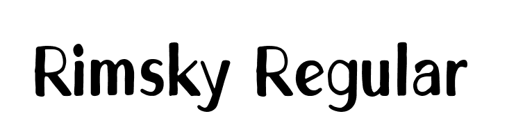 Rimsky Regular  baixar fontes gratis