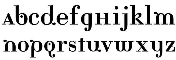 Rina-Regular Font LOWERCASE