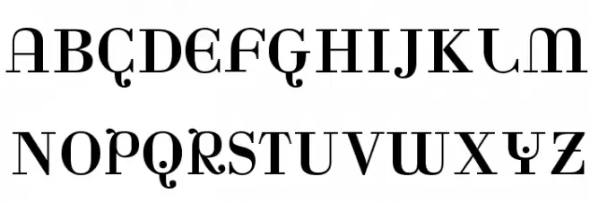 Rina Schriftart Groß