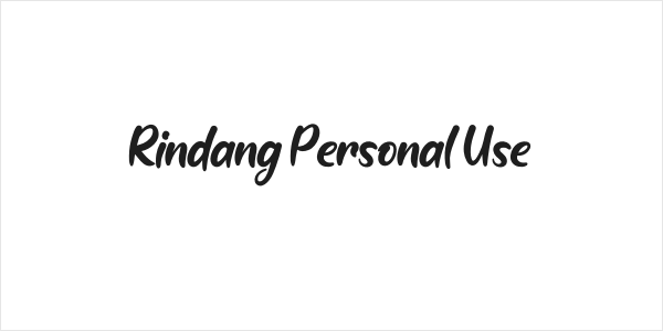 Rindang Personal Use Logo