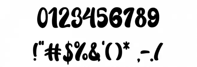 Rindu Ghisel Font OTHER CHARS