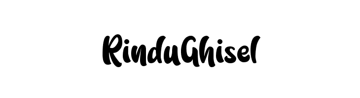 Rindu Ghisel  免费字体下载